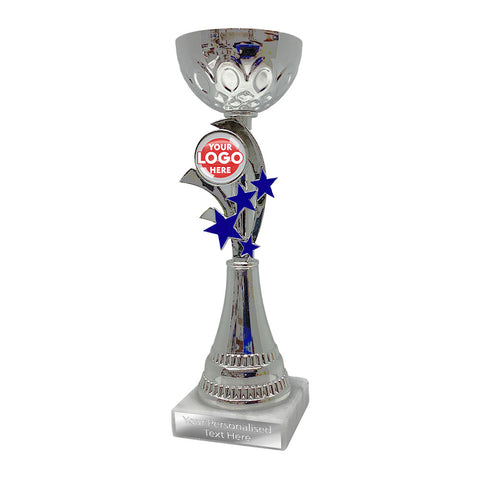 Silver Trophy Cup With Your Logo Insert (CL1362/B/C/D)