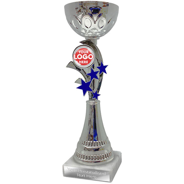 Silver Trophy Cup With Your Logo Insert (CL1362/B/C/D)
