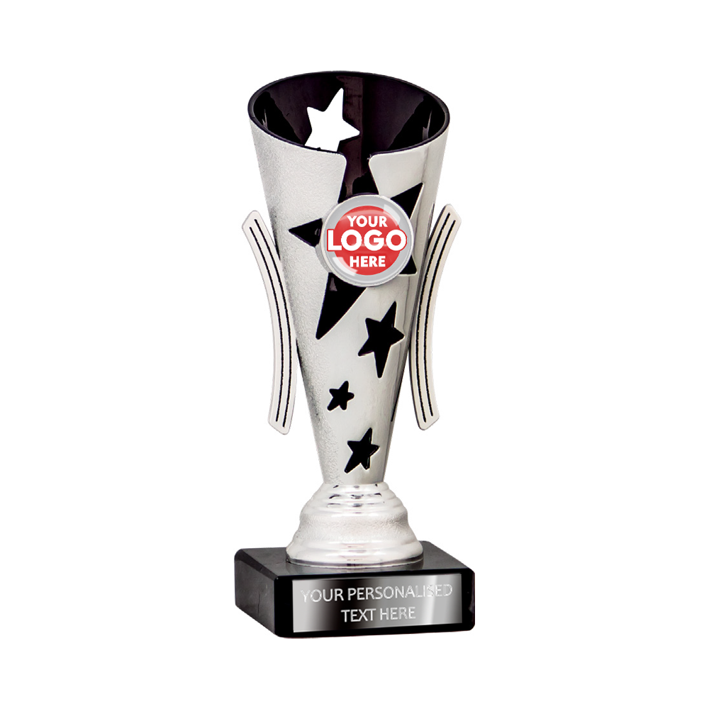 Silver Star Design Tube Trophy (1977A/B/C)