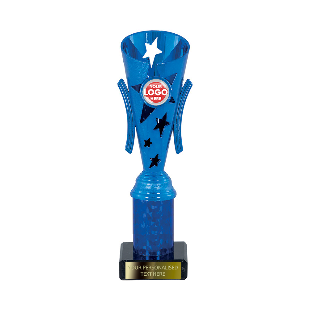 Blue Star Design Tube Trophy (2375A/B/C/D/E)