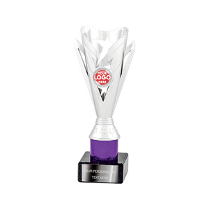 Silver & Purple Multi-purpose Trophy Award (2158C/D/E/F)