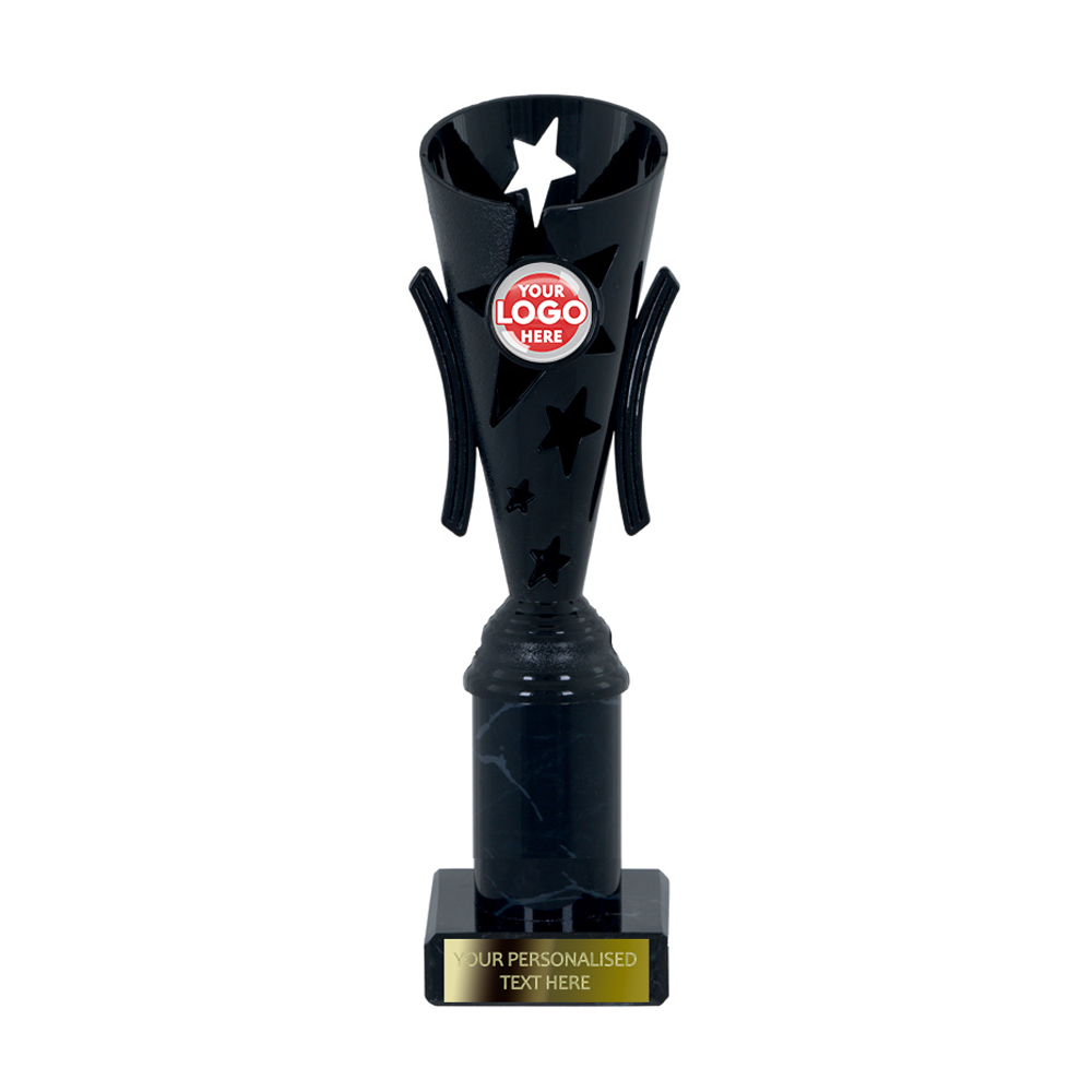Black Star Design Tube Trophy (2376A/B/C/D/E)