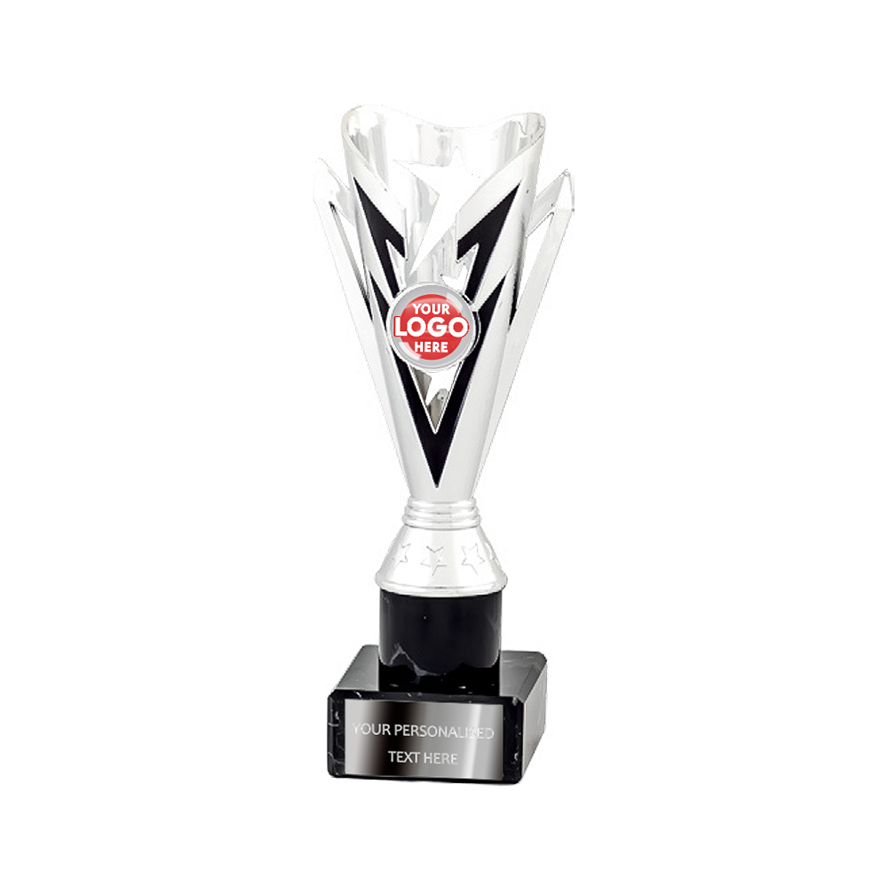 Silver & Black Multi-purpose Trophy Award (2159C/D/E/F)