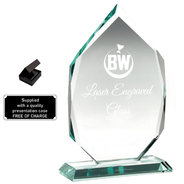 Solid High Quality Lasered Jade Glass (JBG1045A/B/C)