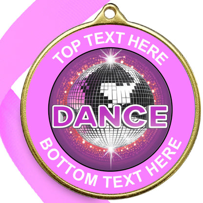 Dance Medal - Pink