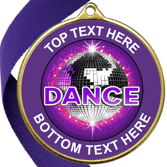 Dance Medal - Purple
