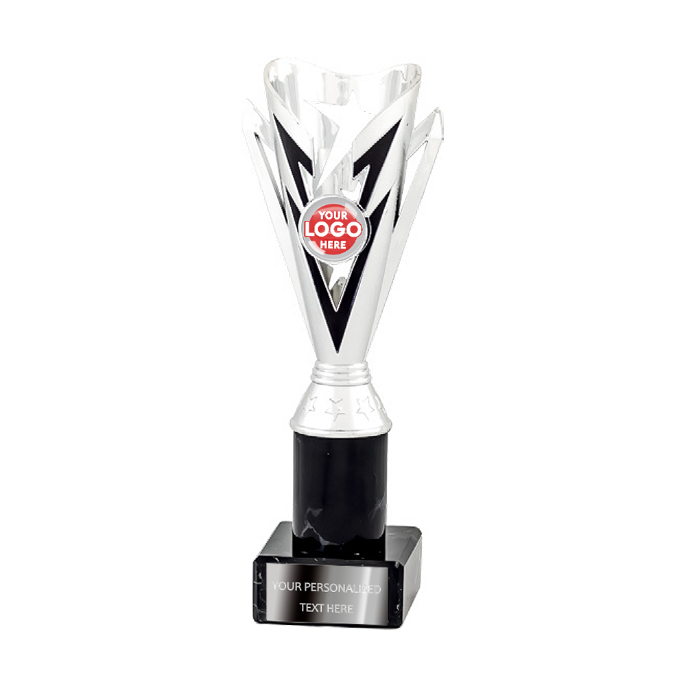 Silver & Black Multi-purpose Trophy Award (2159C/D/E/F)