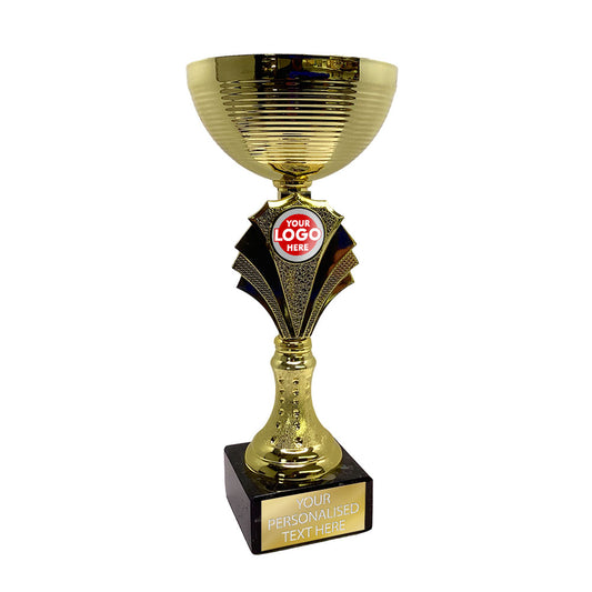 Golden Cup on Marble Stand (E181305)