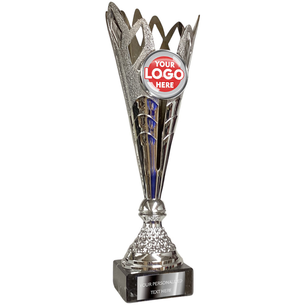 Silver Cone-shaped Elegant Trophy Award (ET41002B/C)