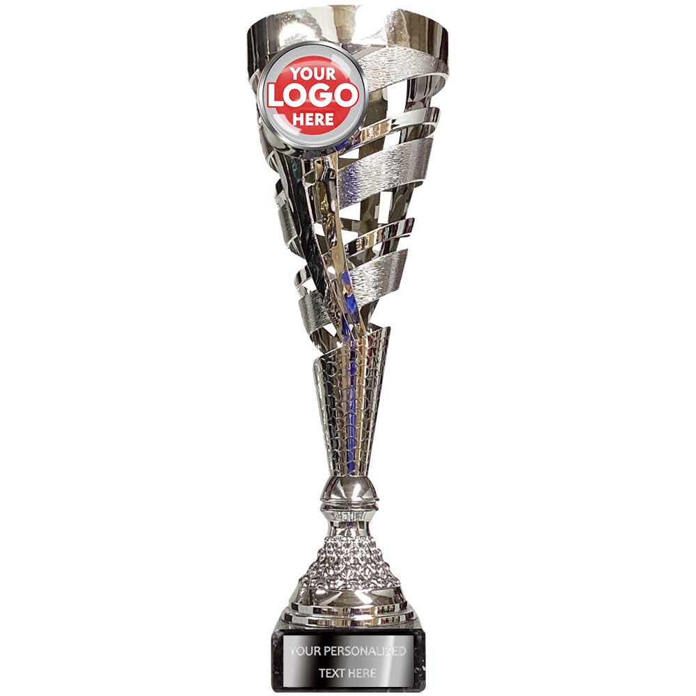 Silver Torch-shaped Trophy Award (ET41202A/B) BW Trophies