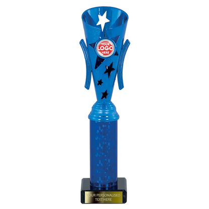 Blue Star Design Tube Trophy (2375A/B/C/D/E)