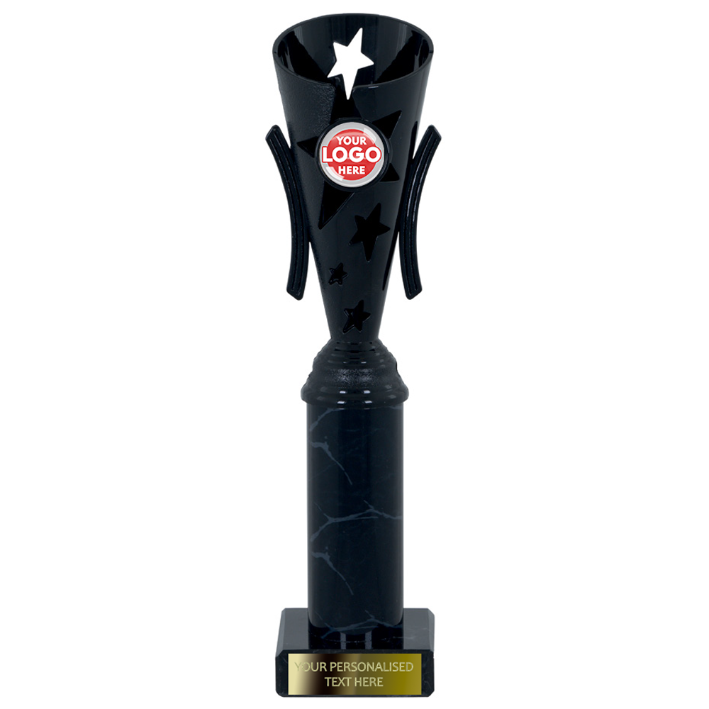 Black Star Design Tube Trophy (2376A/B/C/D/E)