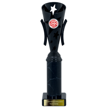 Black Star Design Tube Trophy (2376A/B/C/D/E)