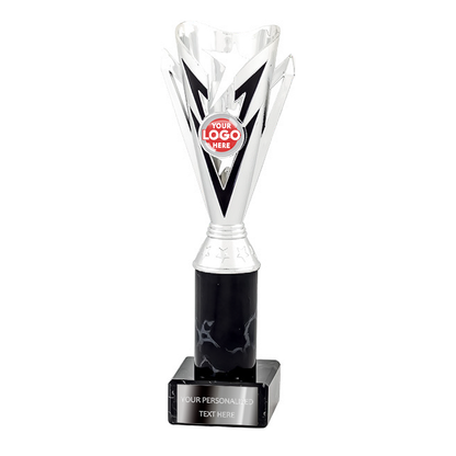 Silver & Black Multi-purpose Trophy Award (2159C/D/E/F)