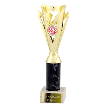 Gold & Black Multi-purpose Trophy Award (2162C/D/E/F)