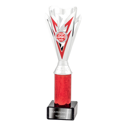 Silver & Red Multi-purpose Trophy Award (2161C/D/E/F)