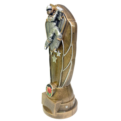 Quality Resin Cricket Batsman Trophy  (FP01B/C RD012)