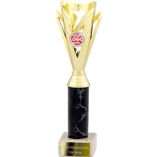 Gold & Black Multi-purpose Trophy Award (2162C/D/E/F)