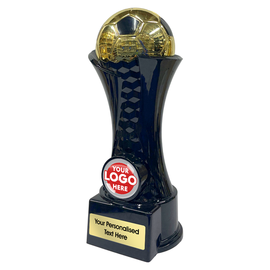Football Trophy with Golden Ball (SRS001-004) BW Trophies