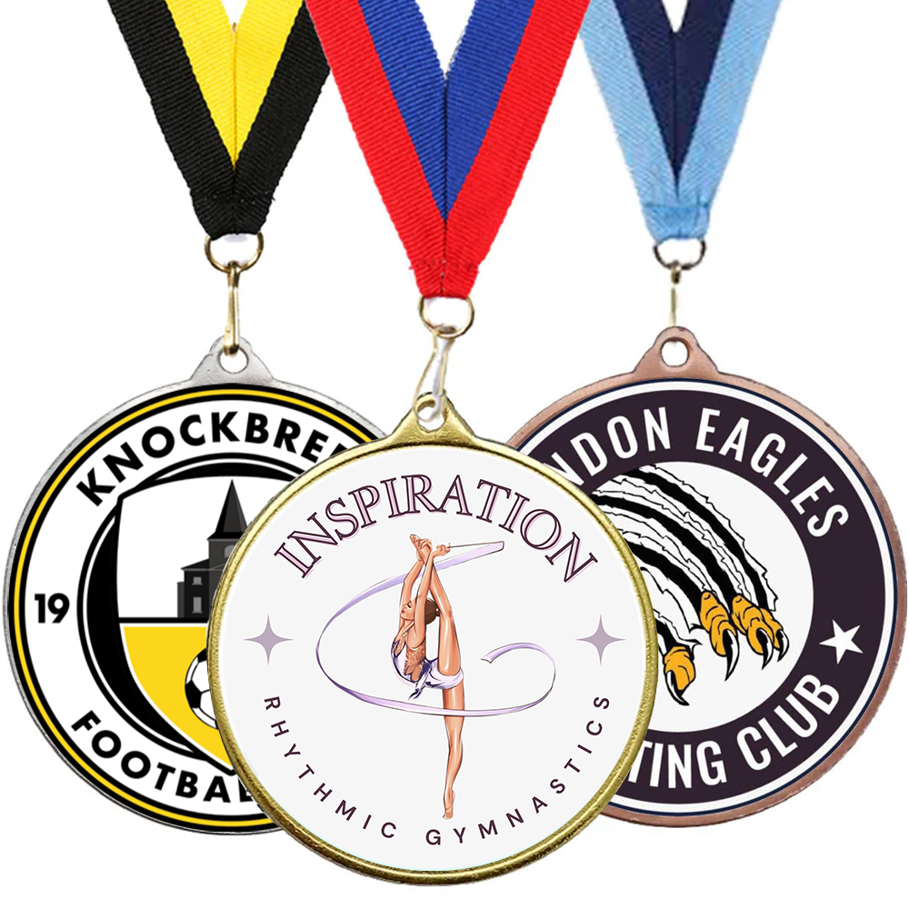 50mm Medal with Large Logo