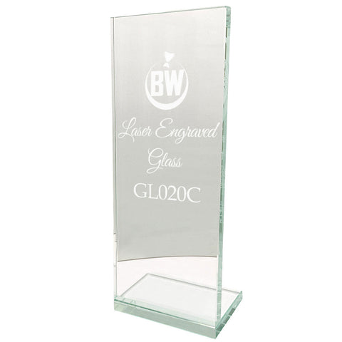 Multi-Purpose Lasered Stylish Glass Award (GL020C)
