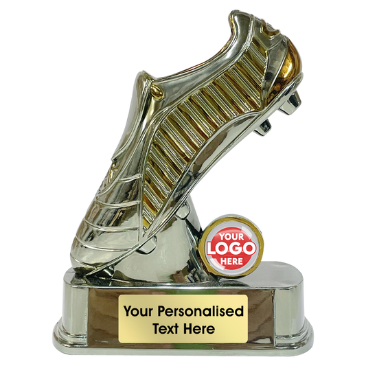 Football Boot On Stand in Gold (GSC1306SMG8)