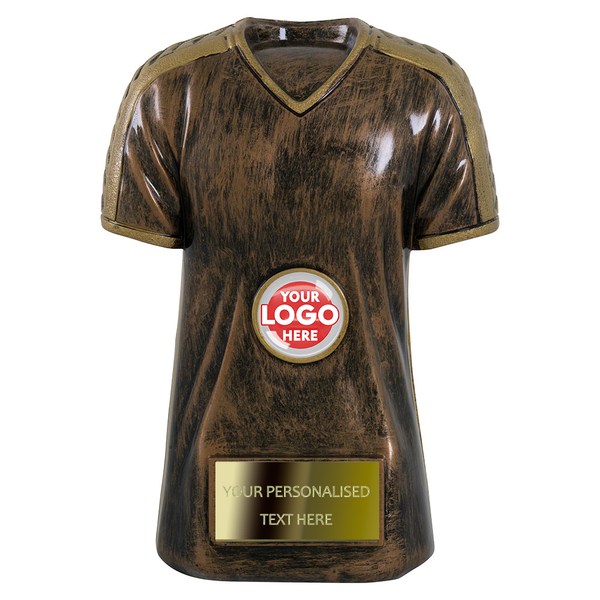 Gold Football Shirt/Kit Award (GSC2305/6/7DBG)
