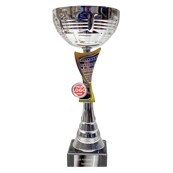 Silver Cup with Golden Decorative Element (2115F/G/H)