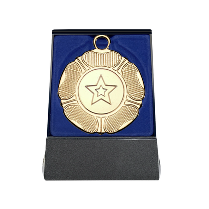 Multichoice Medal in Blue Flipover Box