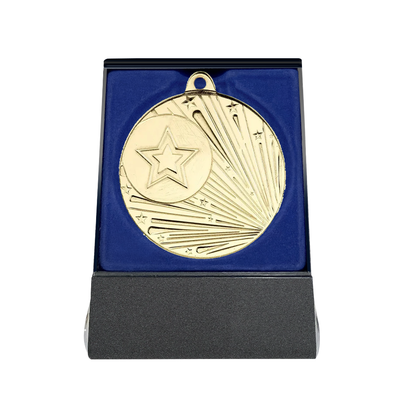 Multichoice Medal in Blue Flipover Box
