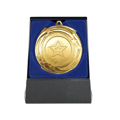 Multichoice Medal in Blue Flipover Box
