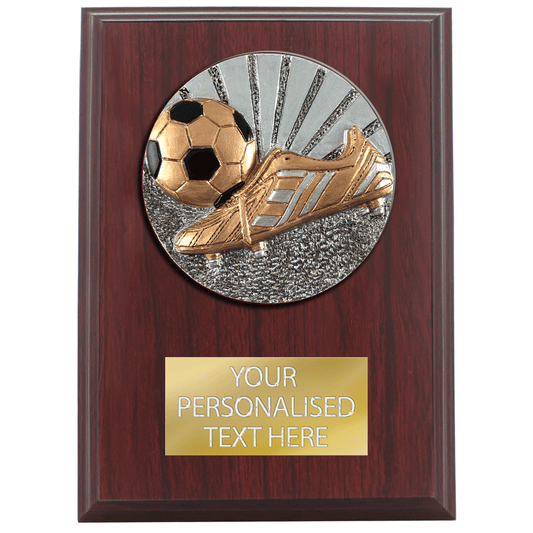 Wooden Shield with Foot&Ball Resin Disc (H121/2)