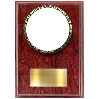 Cricket Wooden Trophy Shield (H121/2)