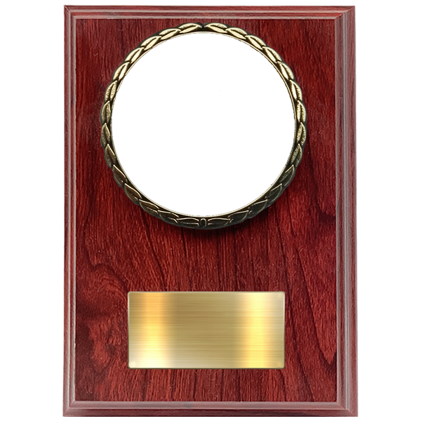Cricket Wooden Trophy Shield (H120/1/2)