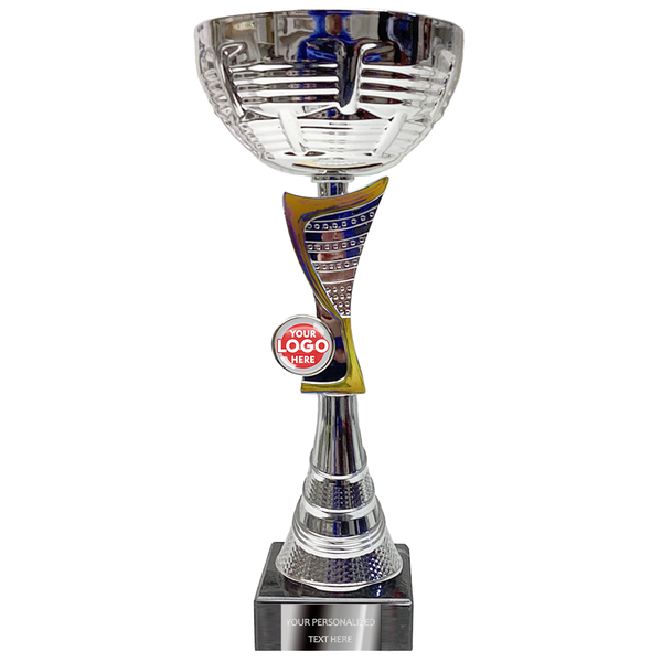 Silver Cup with Golden Decorative Element (2115F/G/H)