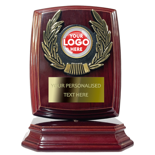 Rotating Wooden Shield Trophy (IC450)