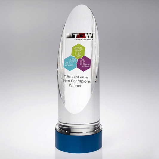 Colour Printed Heavy Tower Glass Award (JB1750A/B/C)