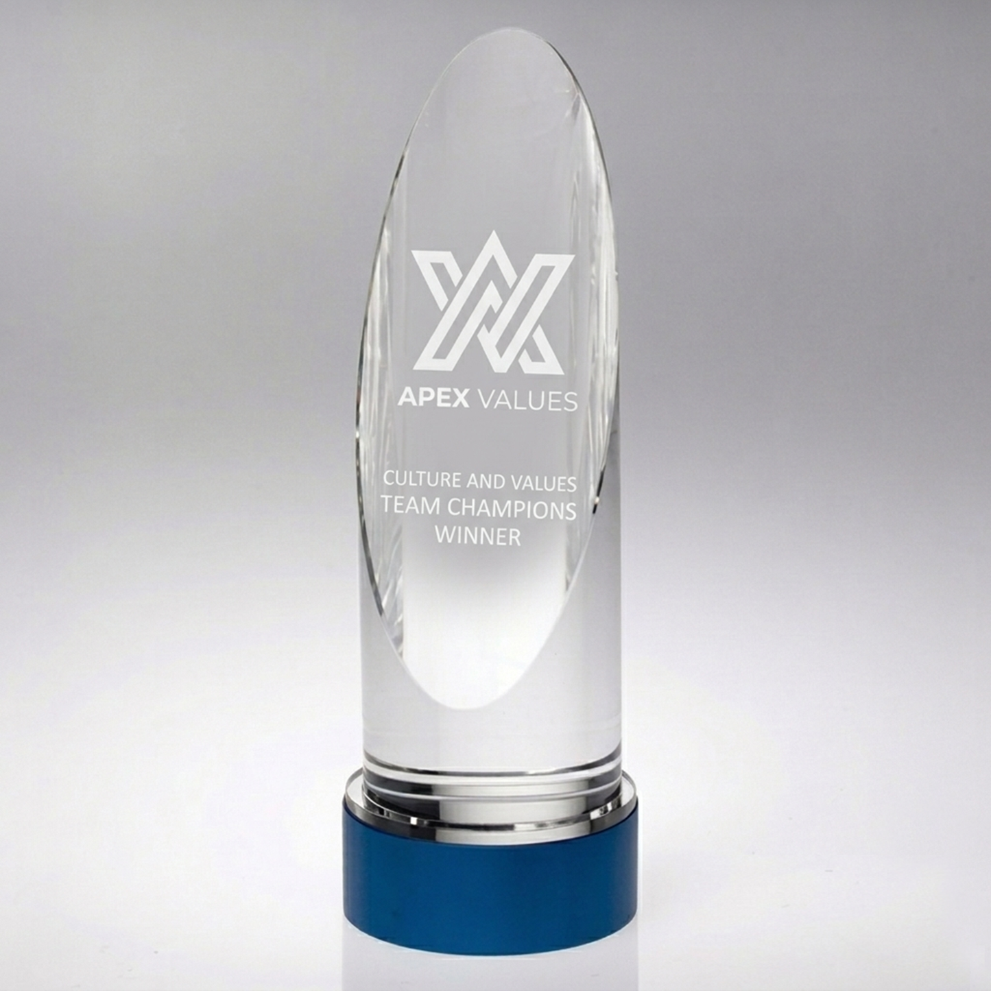 Lasered Heavy Tower Glass Award (JB1750A/B/C) BW Trophies