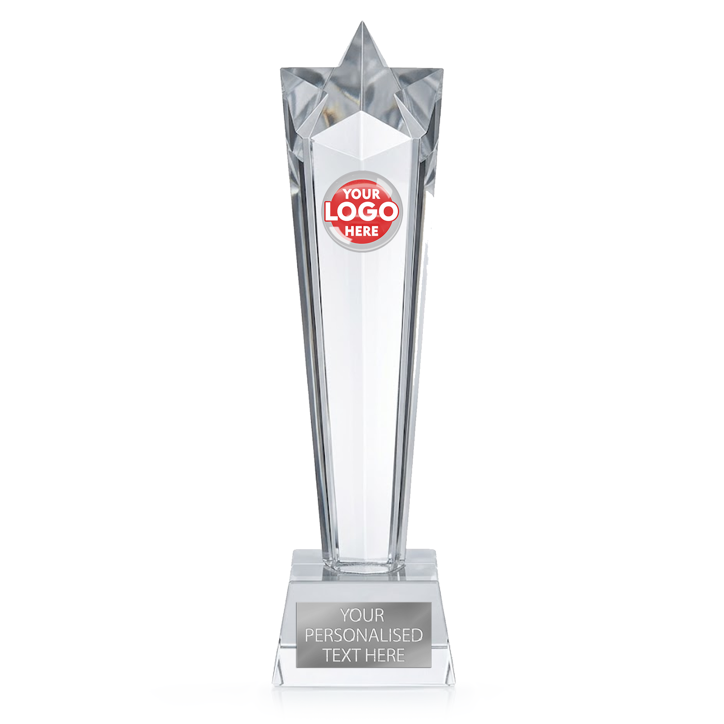 Star Shape Glass Award (JB4100A/B/C)