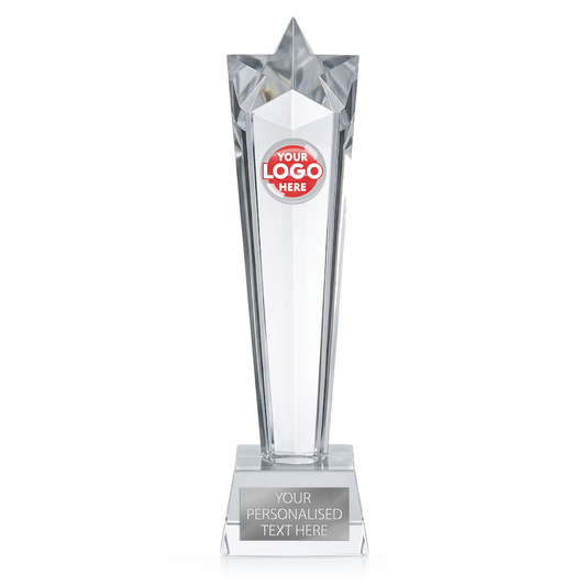 Star Shape Glass Award (JB4100A/B/C)