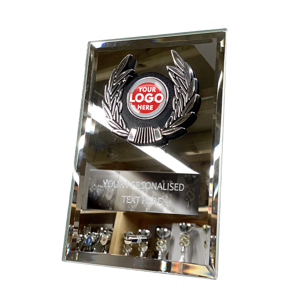 Rectangular Glass Award with Trim (JC081A/B)