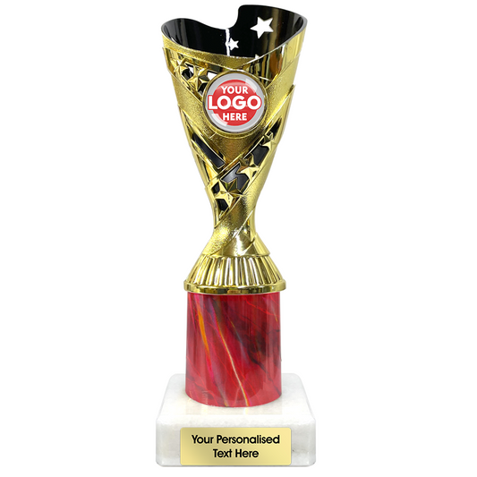 Gold Star Trophy on Marble Base (JR34-TYC902A/B/C)