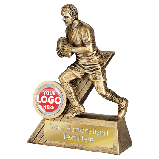 Male Rugby Resin Award (JR4-RF054A/B/C)