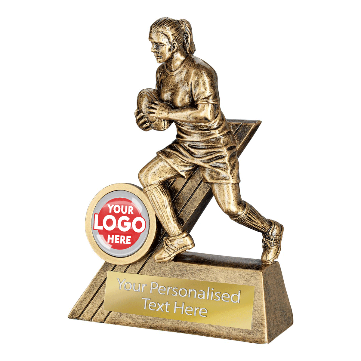 Female Rugby Resin Award (JR4-RF055A/B/C)