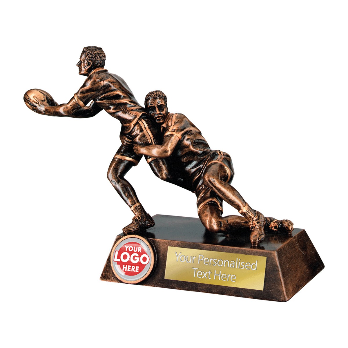 Resin Male Rugby Award (JR4-RF122A/B/C)