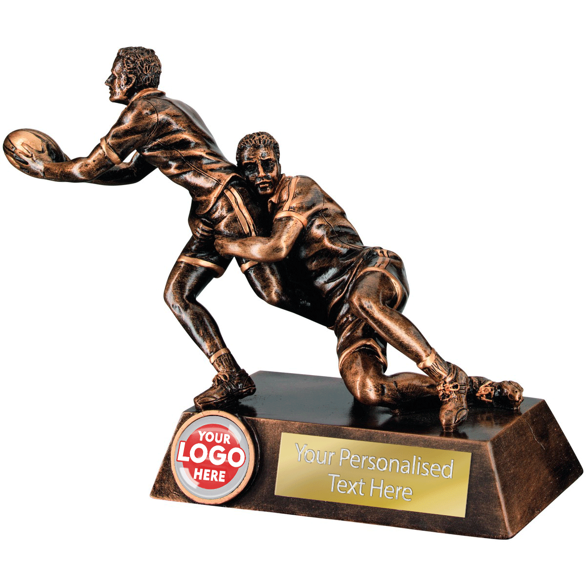 Resin Male Rugby Award (JR4-RF122A/B/C)