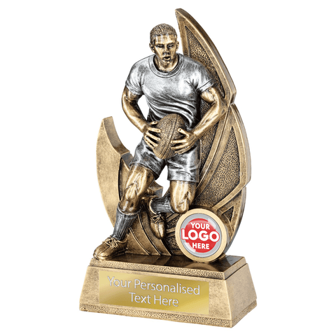 Male Rugby Resin Award (JR4-RF164A/B/C)