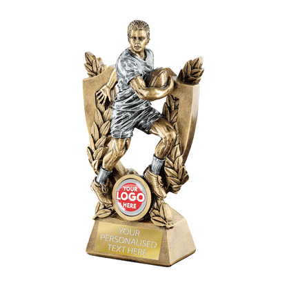 Male Rugby Resin Award (JR4-RF634A/B/C)