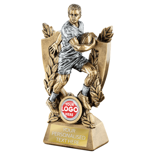Male Rugby Resin Award (JR4-RF634A/B/C)