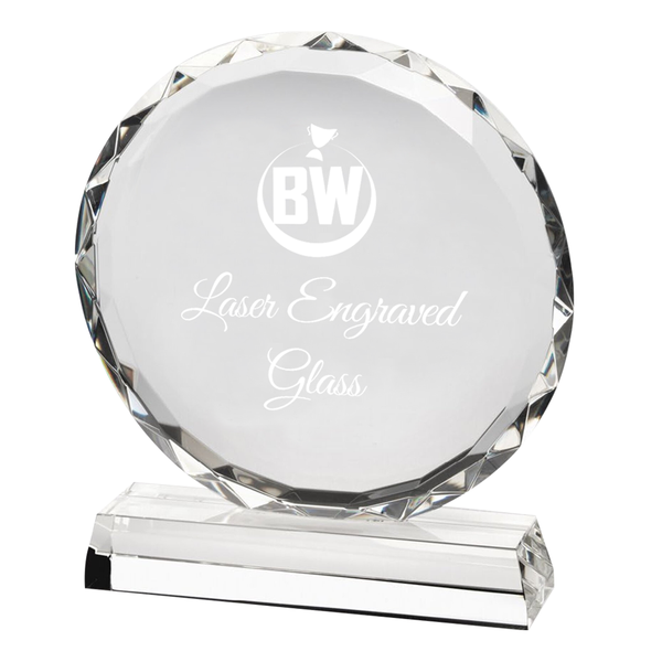 Round Shaped Premier Glass Award (LCG5A/B/C)